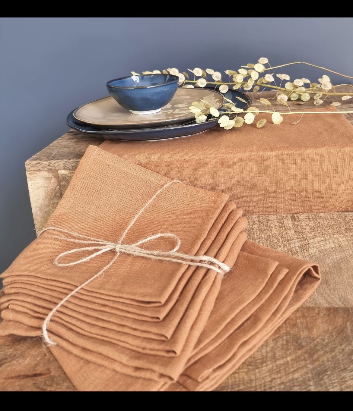 Terracotta Napkins 33 Total And Burnt Orange Napkins 53 Total