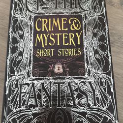 Crime And Mystery Short Stories Book