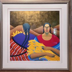 “La Cosecha de Trigo” by Nivia Gonzalez  - Artist’s Proof