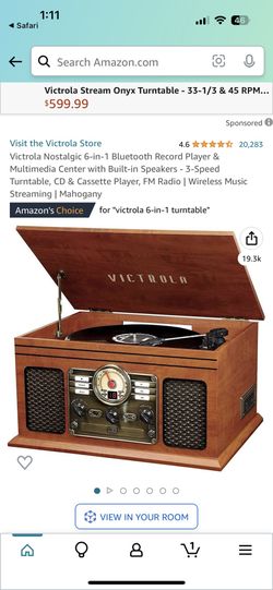 Victrola Turntable 