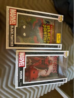 Two funko pop comic large figures!