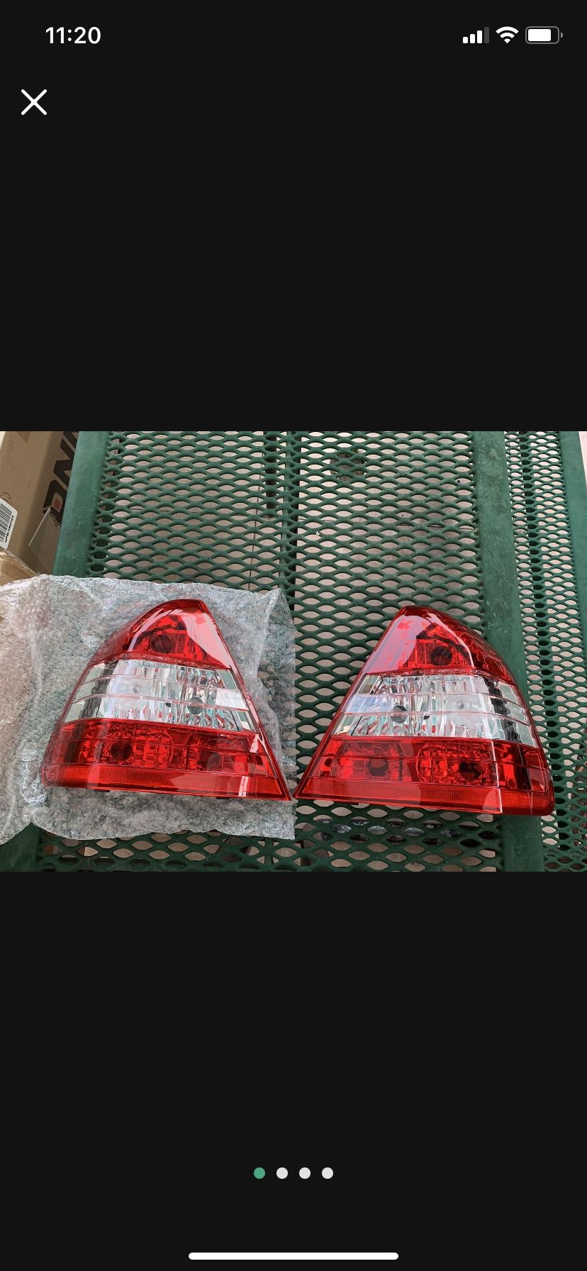 94-00 Mercedes Benz C Class Tail Lights Pair