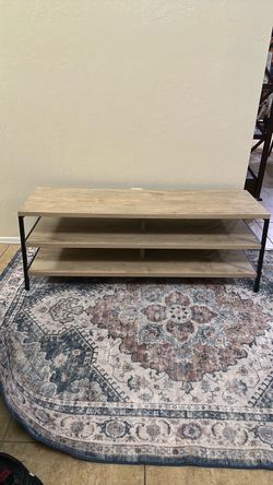 55” TV Stand-Wood and Metal
