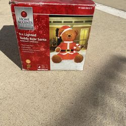 9” Fuzzy Lighted Teddy Bear