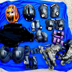 Woman’s  Rollerblades With Gear