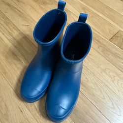Michael Kors Blue Rain boots Woman Size 7