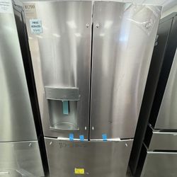 $1649 GE French Door Refrigerator, Open Box, Includes One Year Warranty