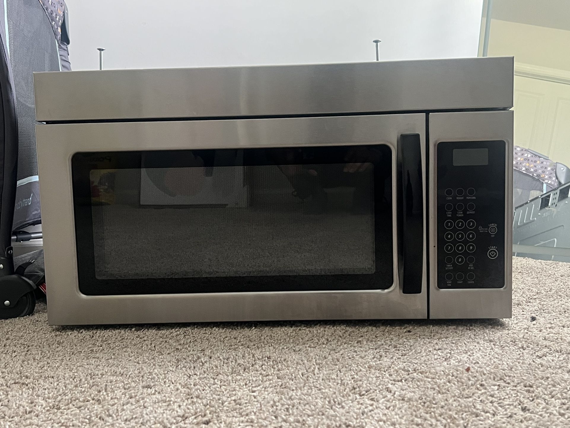 Stainless Steele Over The Range Microwave