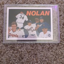 Nolan Ryan Baseball Card 