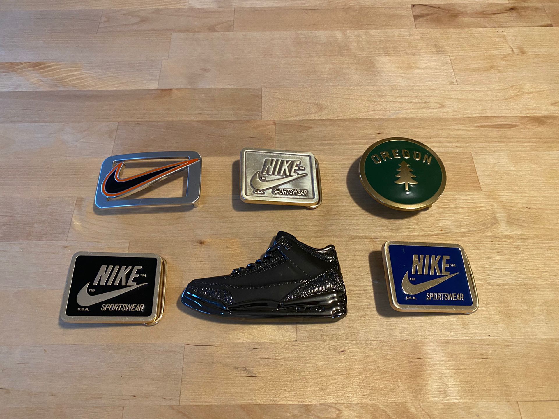 Nike Vintage Belt Buckles 