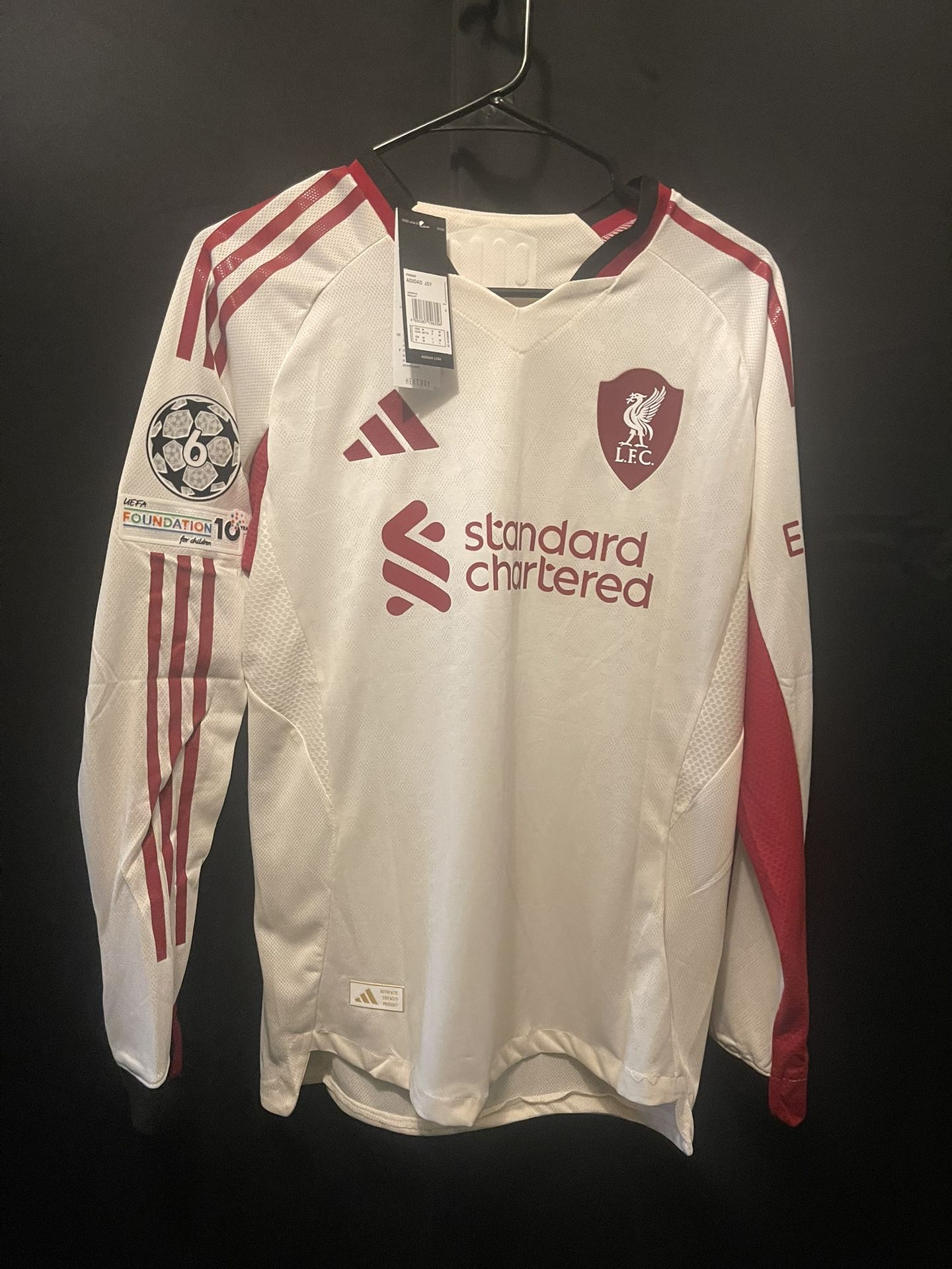 Mohamed Salah Liverpool 25/26 Long Sleeve Away Jersey