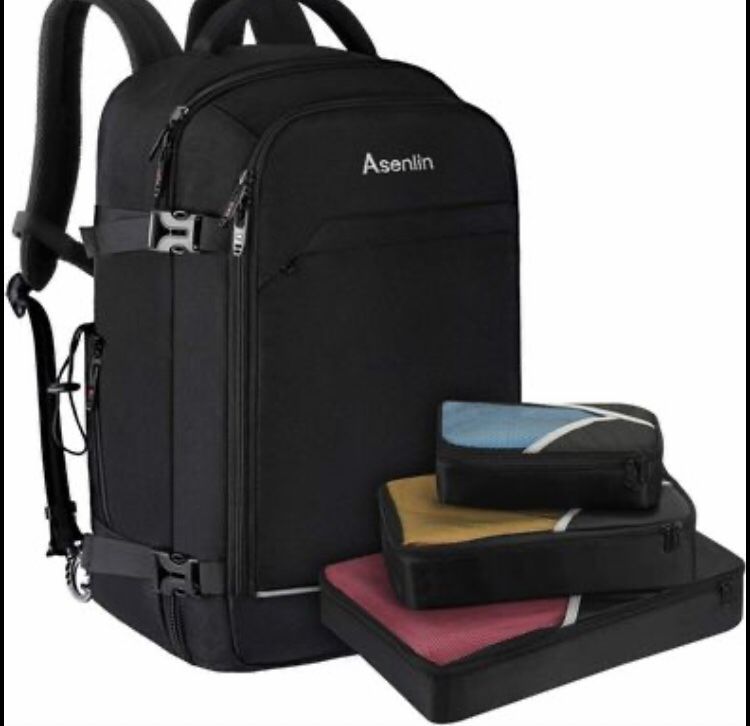 Asenlin 40L Travel Backpack for Women Men