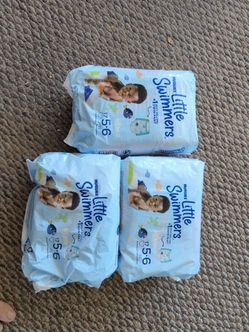 Little Swimmers disposable swim diapers size 5 6