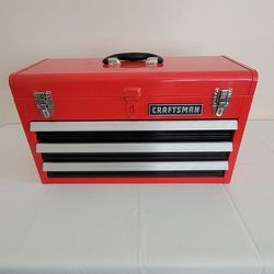 Craftsman portable toolbox with tools 75.00