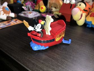 Mcdonald’s 2020 Mickey Minnie Runaway Railway Pirates of the Caribbean Toy #7