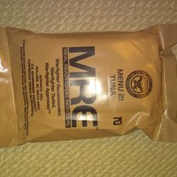 MRE or Meal Ready To Eat Tuna Meal Number 21