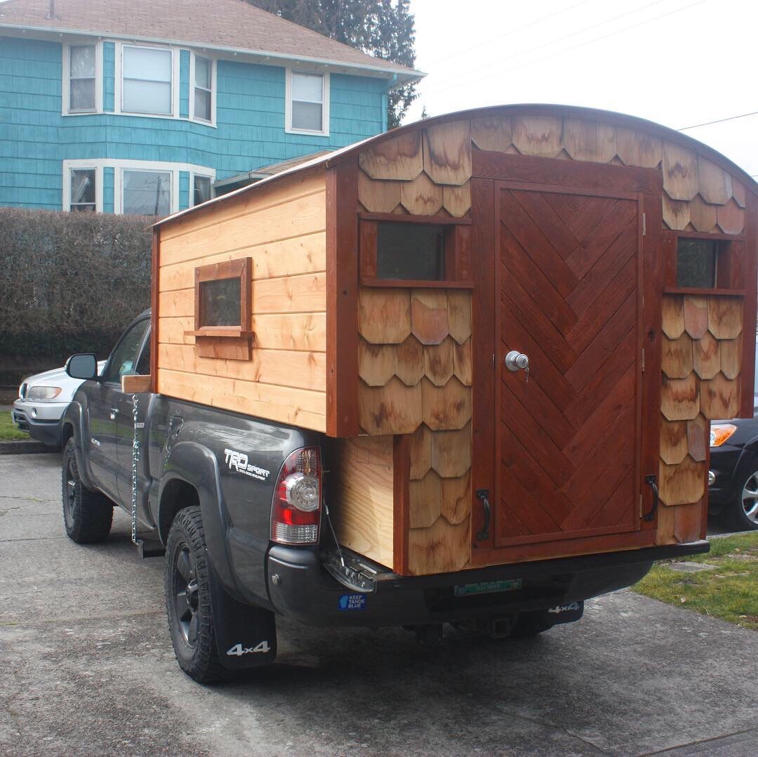 Hand built Tiny home Truck Camper