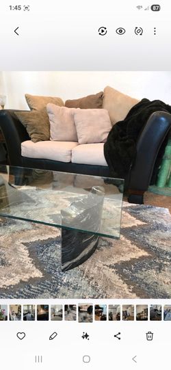 Beautiful solid marble coffee table
