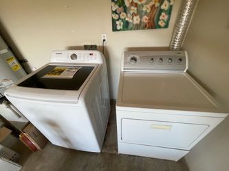 Samsung High Capacity Washer (like new) / Kenmore 800 Dryer (refurb) - $350