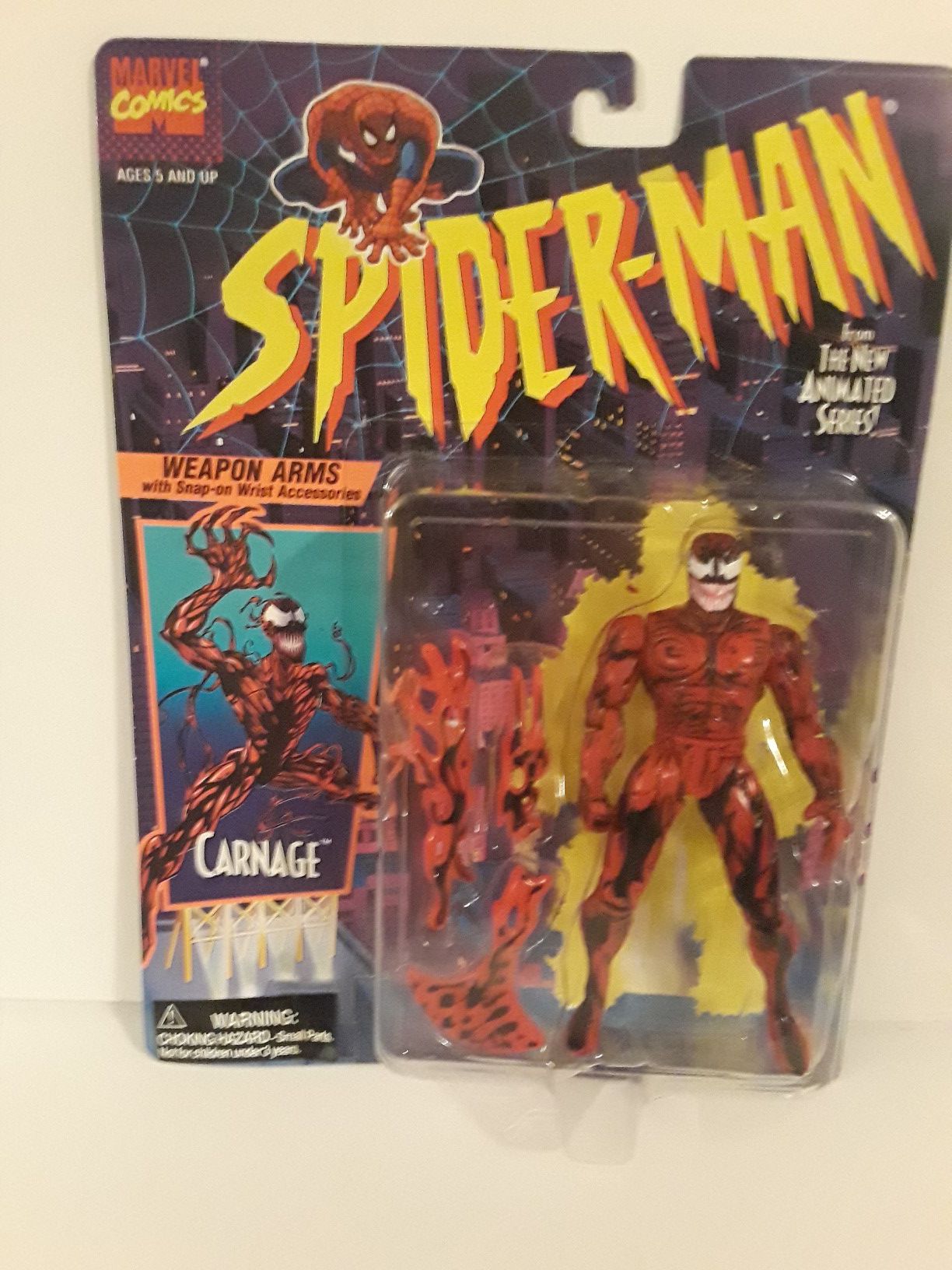 Spiderman Weapon Arms Carnage Action Figure
