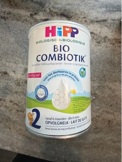 HiPP Combiotic Stage 2 Dutch Formula (800g cans) — Unopened Box of 6 Cans