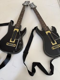2 Wireless Guitar Heroes With Strap Only