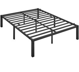 Black Twin Platform Bed Frame (R) 614041