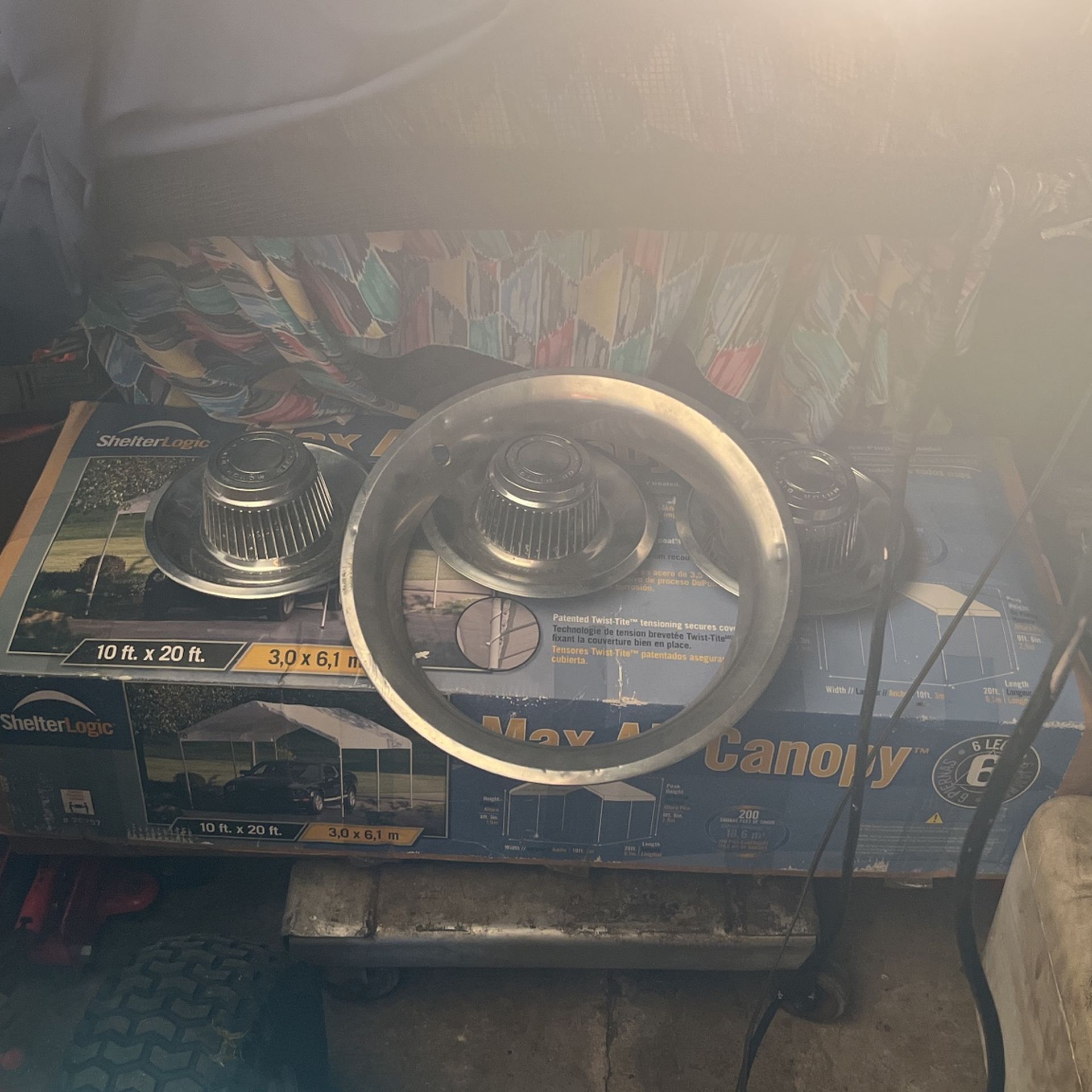 Original Trim Ring Original Rally Wheel Caps