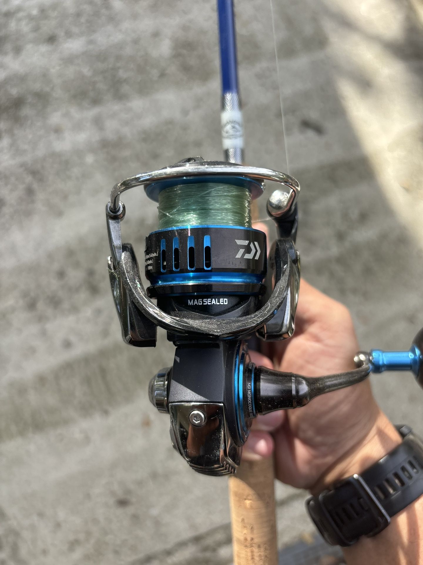 Saltist MQ 2500 Reel And Custom Rod