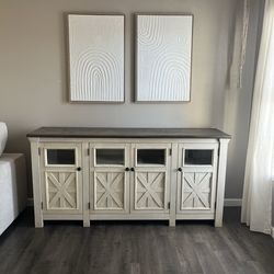 Ashley Bolanburg Extra Large TV Console