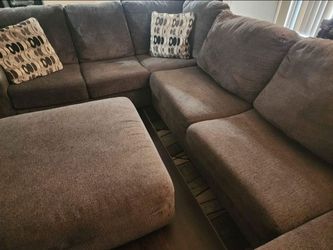 Sectional Sofa with Ottoman