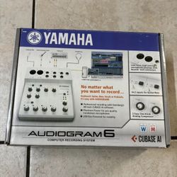 Yamaha Audiogram 6 USB Audio Mixer