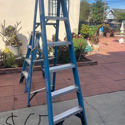 Excellent condition, 6 feet and more sizes available fiberglass ladders