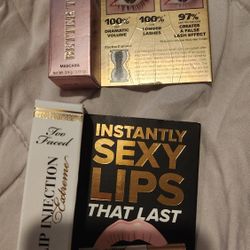 Too Face Mascara And Lip Injection Extreme Lipgloss 