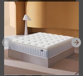 NEW Cloudway 12” King Hybrid Mattress – Memory Foam & Zoned Coils – King Size