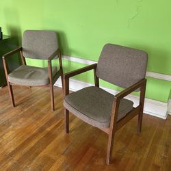 Two Mid-Century Chairs, Great Condition