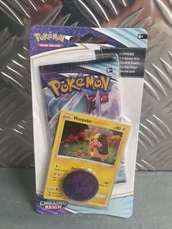 Pokemon Chilling Reign Single Pack Blister Morpeko