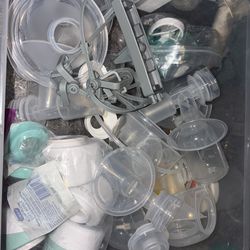 Pump Parts and bottle warmer