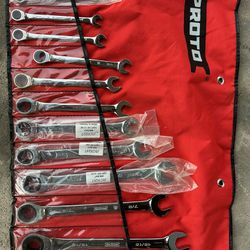 PROTO Wrench Set 1/4-1in
