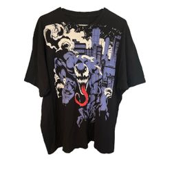 Venom Marvel Spider Man Shirt Size XXL