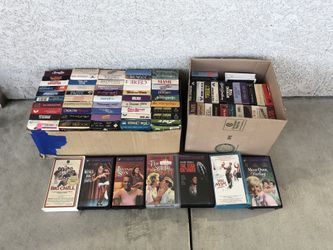 82 VHS Tapes All Good Condition