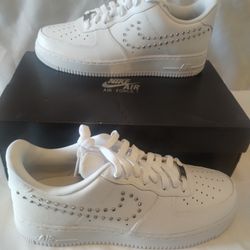 Nike Air Force 1's With Stones Women's 10