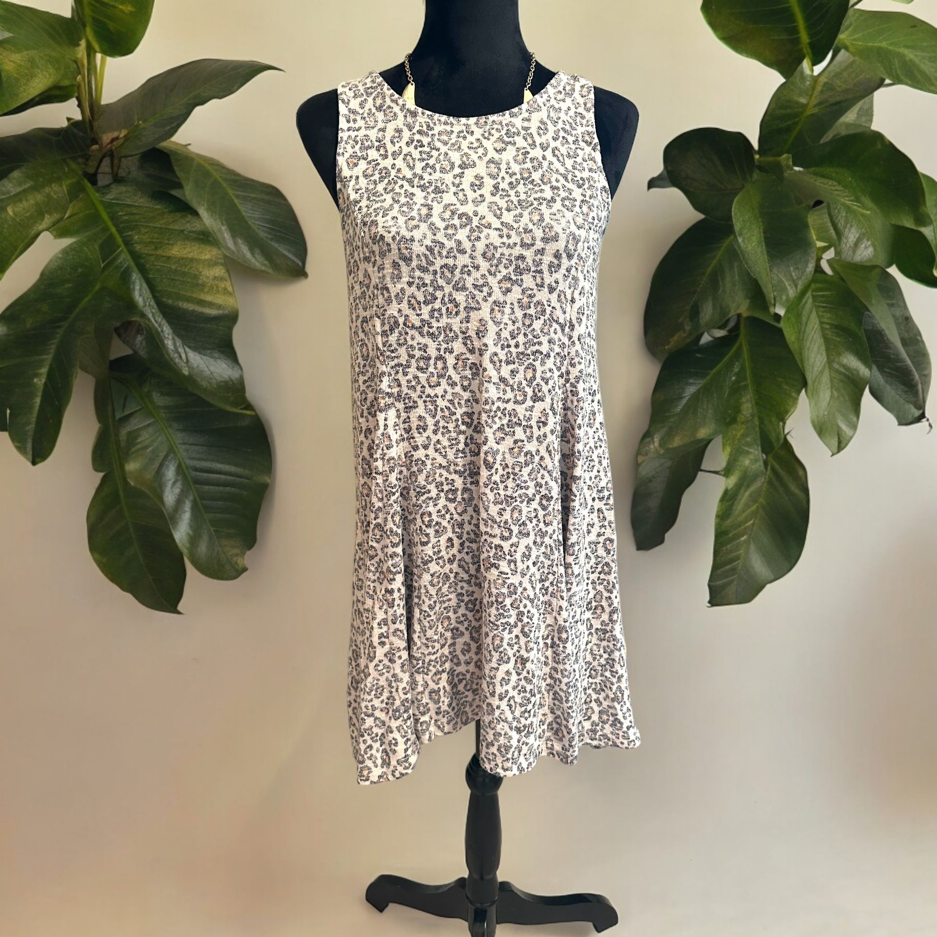 alterd state dress cheetah print print size medium