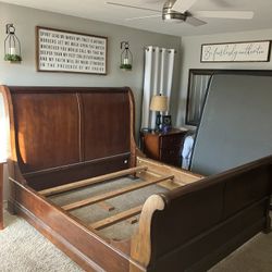 Cal king Sleigh bed Frame