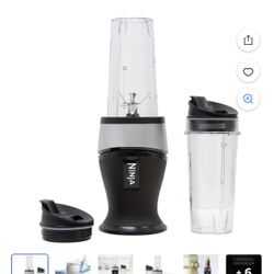 NIB Ninja Fit Blender with Two Cups