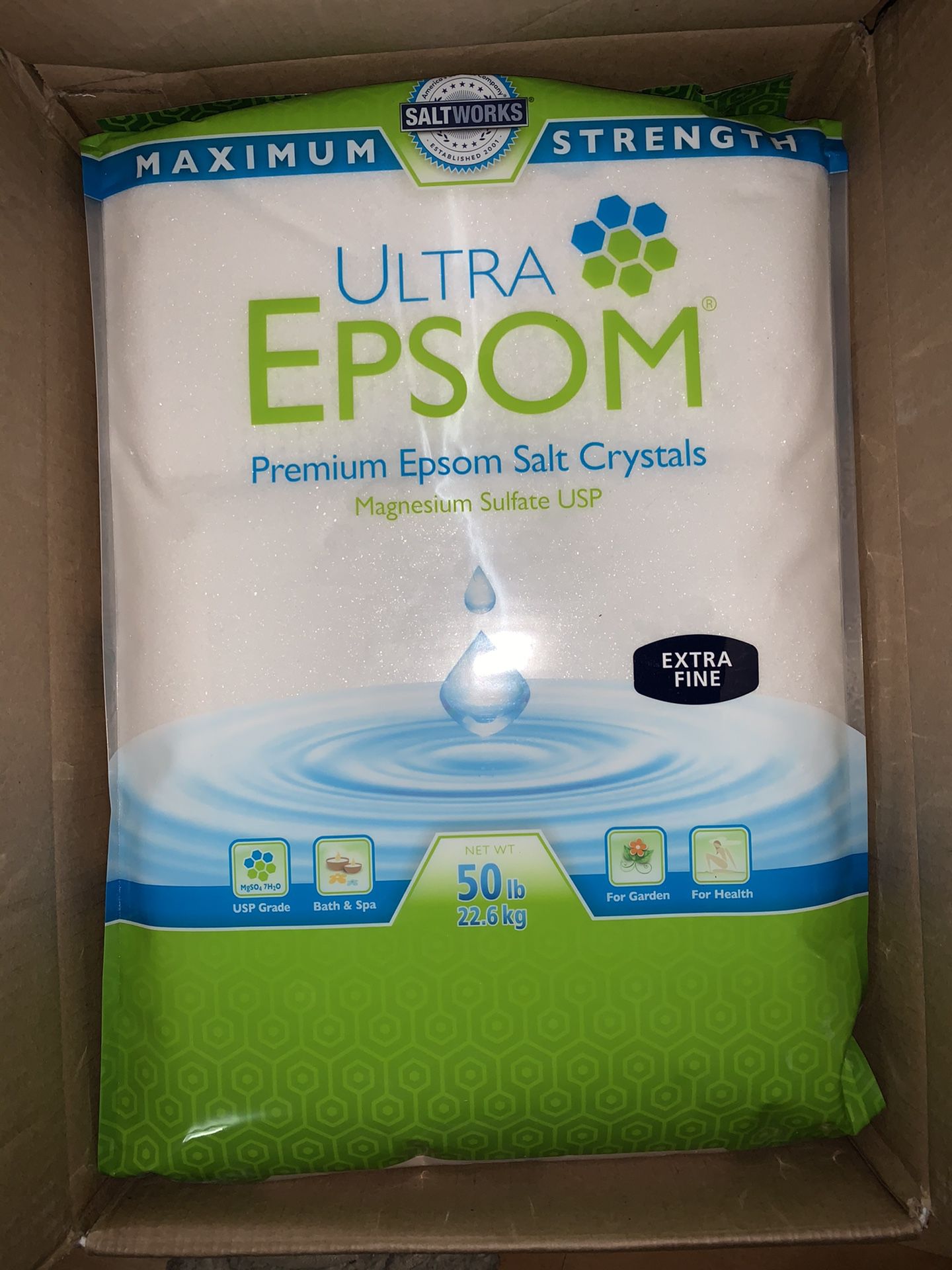 Epsom Salt- Extra Fine 50lb