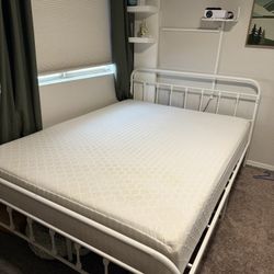 Queen Metal Bed Frame 