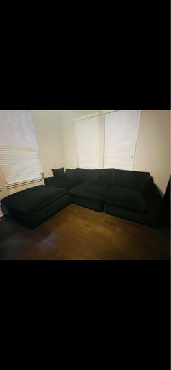 Black Sectional Couch