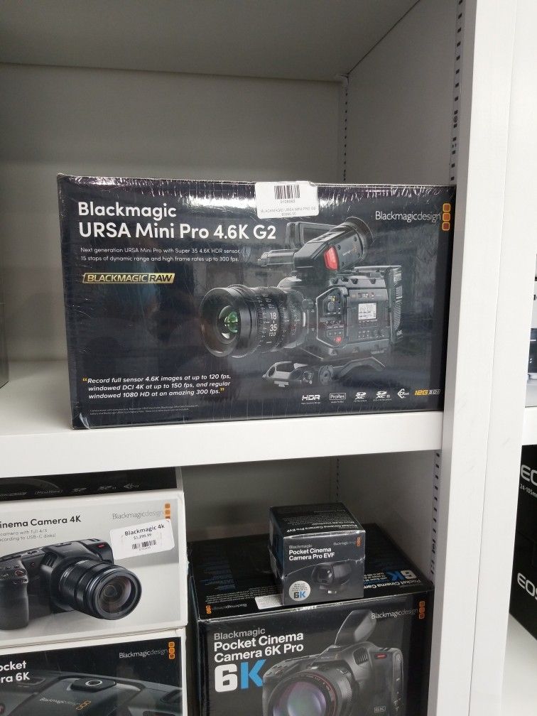 Blackmagic URSA Mini Pro 4.6k