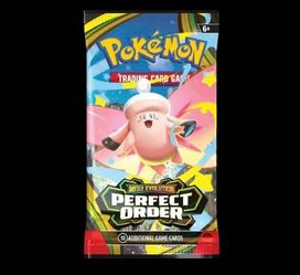 Pokemon Perfect Order Booster Packs - Factory Sealed